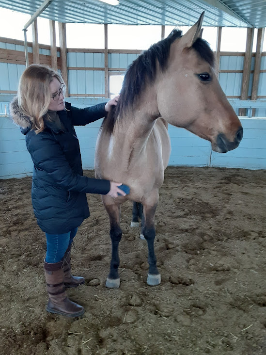 Katie Navarra and Bella